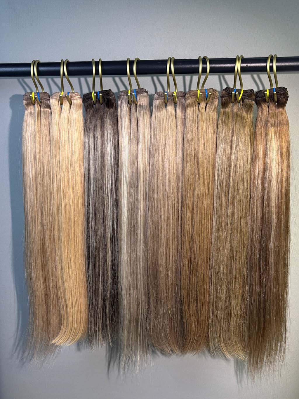 A+ Pro straight human hair bundles in multiple solid colors