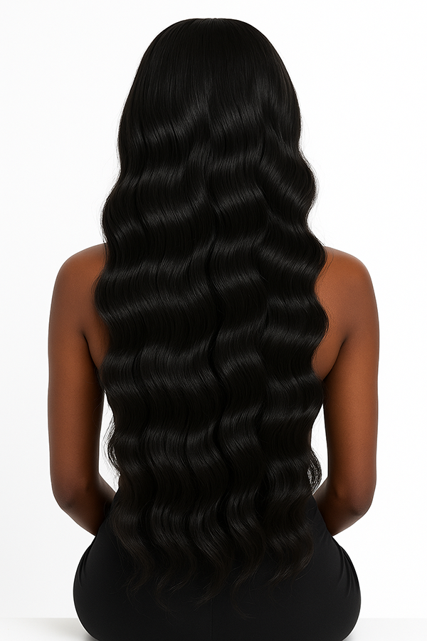 Raw Loose Wave Human Hair Bundles – Super Double Drawn | Natural Black & Blonde | Wholesale for Black Women Hairdressers