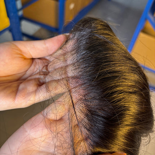 Wholesale Raw Body Wave Frontal & Closure – Transparent HD Lace, Small Knots, Full Soft Hair
