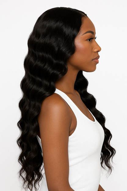 100% Raw Vietnamese & Indian loose Deep  Hair Bundles – Double Drawn, Natural Black, Tangle-Free, Thick & Soft | Wholesale for Black Women &  ucharminghair
