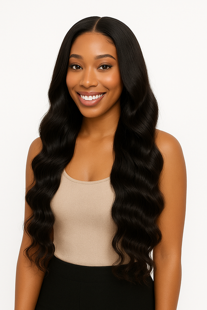 Raw Body Wave HD Lace Wig – 13x4, 13x6 Frontal & 2x6–7x7 Closure, Top Raw A+ Human Hair