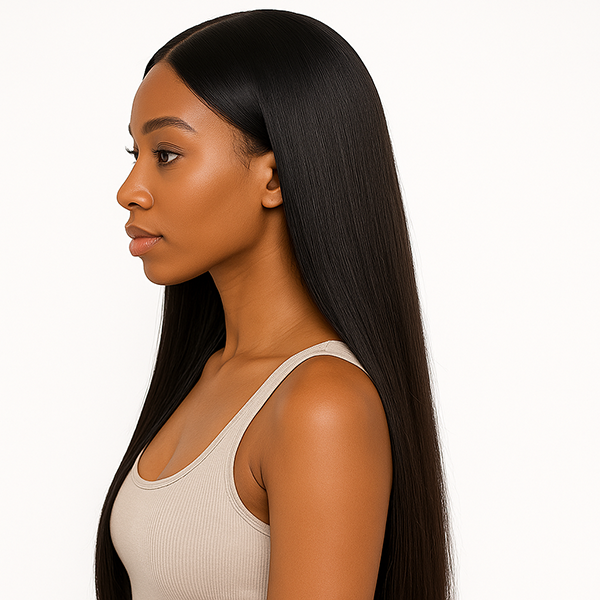 Straight HD Lace Frontal (13x4, 13x6) & Closure (2x6–7x7) Wig – Double Drawn, Cuticle-Aligned, 100% Raw Vietnamese/Indian Human Hair