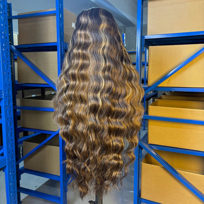 Wholesale Deep Wave HD Lace Wig – Frontal (13x4, 13x6) & Closure (2x6–7x7), Highest Quality Raw Vietnamese/Indian Human Hair, Double Drawn for Salons & Stylists