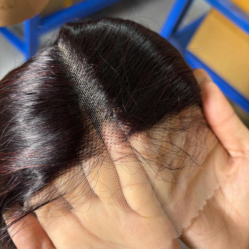 Straight HD Lace Frontal (13x4, 13x6) & Closure (2x6–7x7) Wig – Double Drawn, Cuticle-Aligned, 100% Raw Vietnamese/Indian Human Hair