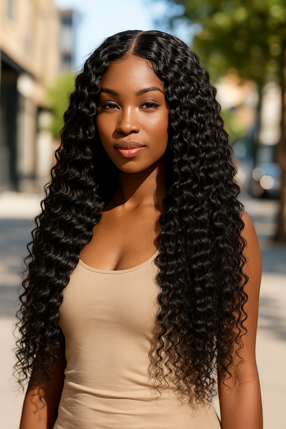Wholesale Loose Deep Wave Raw Human Hair Bundles – Super Double Drawn, Thick & Smooth for Hairdressers&  ucharminghair