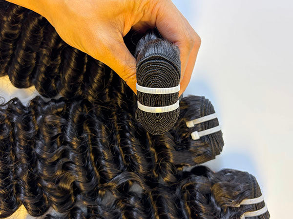 Wholesale Loose Deep Wave Raw Human Hair Bundles – Super Double Drawn, Thick & Smooth for Hairdressers&  ucharminghair