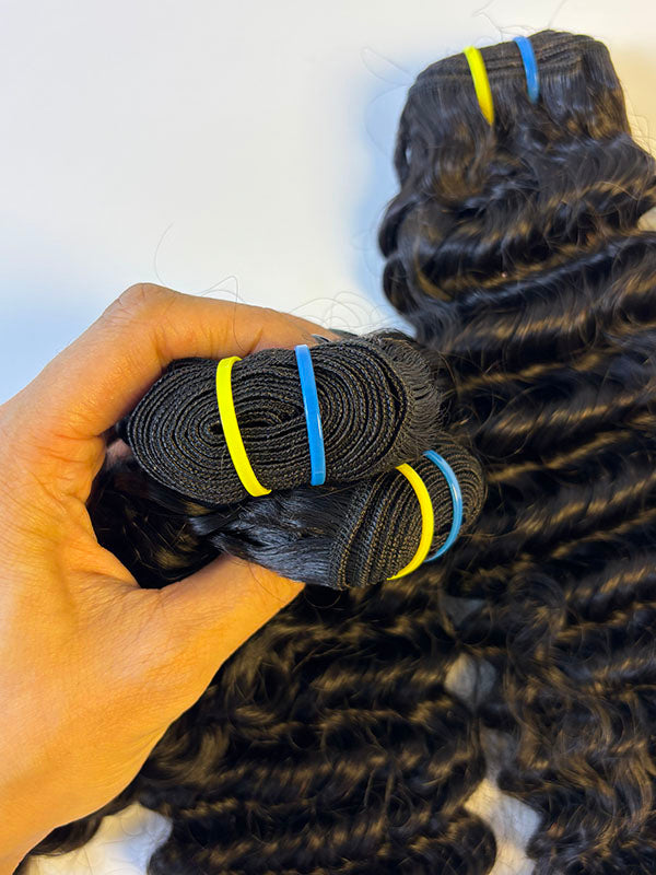 Wholesale Loose Deep Wave Raw Human Hair Bundles – Super Double Drawn, Thick & Smooth for Hairdressers&  ucharminghair