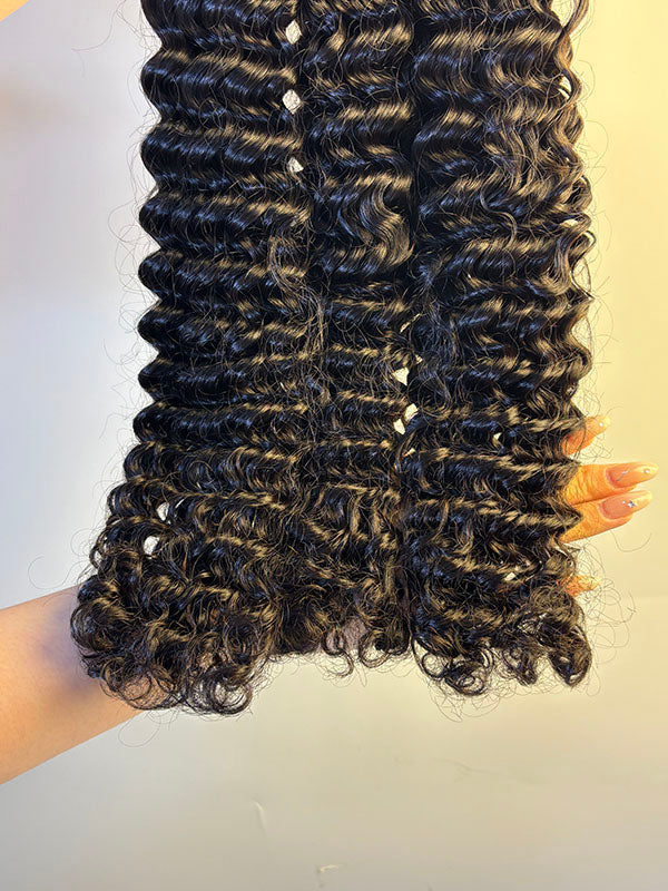 Wholesale Loose Deep Wave Raw Human Hair Bundles – Super Double Drawn, Thick & Smooth for Hairdressers&  ucharminghair