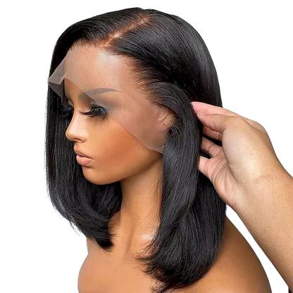 Straight HD Lace Frontal (13x4, 13x6) & Closure (2x6–7x7) Wig – Double Drawn, Cuticle-Aligned, 100% Raw Vietnamese/Indian Human Hair