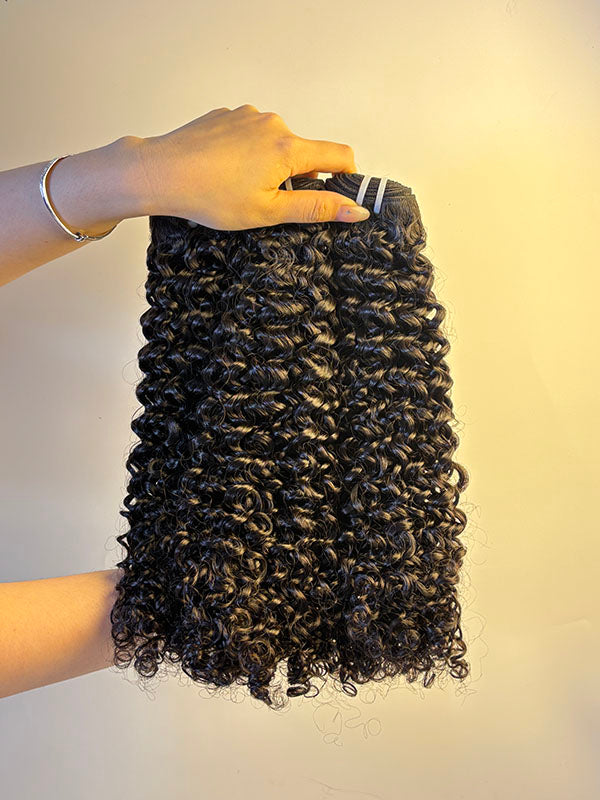 Kinky Curly Raw Vietnamese & Indian Human Hair Extensions Wholesale – Double Drawn Bundles, Thick & Tangle-Free &  ucharminghair