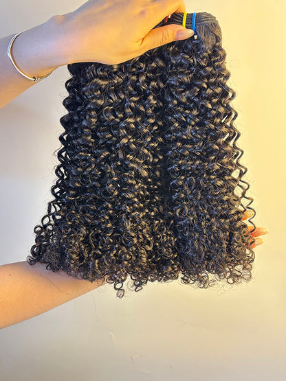Kinky Curly Raw Vietnamese & Indian Human Hair Extensions Wholesale – Double Drawn Bundles, Thick & Tangle-Free &  ucharminghair