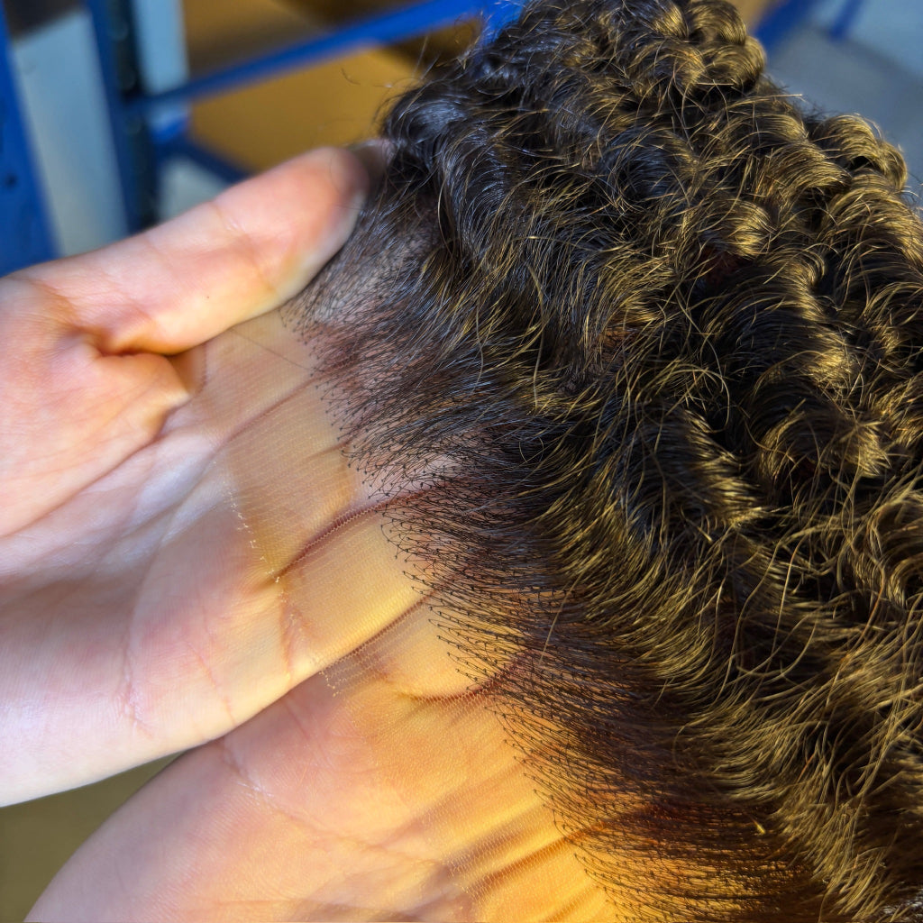 Wholesale Raw Kinky Curly HD Lace Frontal & Closure – Transparent HD Lace, Small Knots,  Human Hair for Salons & Stylists