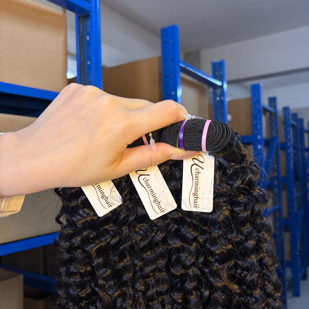 Kinky Curly Raw Vietnamese & Indian Human Hair Extensions Wholesale – Double Drawn Bundles, Thick & Tangle-Free &  ucharminghair