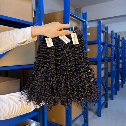 Kinky Curly Raw Vietnamese & Indian Human Hair Extensions Wholesale – Double Drawn Bundles, Thick & Tangle-Free &  ucharminghair