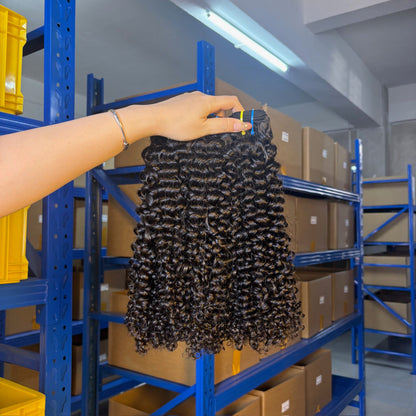 Kinky Curly Raw Vietnamese & Indian Human Hair Extensions Wholesale – Double Drawn Bundles, Thick & Tangle-Free &  ucharminghair