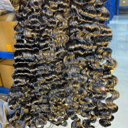 Wholesale Raw Burmese Curly Human Hair Bundles – Double Drawn, 100% Raw Hair for Wig Making & Salons & UCharminghair