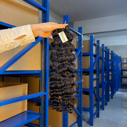 Wholesale Raw Burmese Curly Human Hair Bundles – Double Drawn, 100% Raw Hair for Wig Making & Salons & UCharminghair