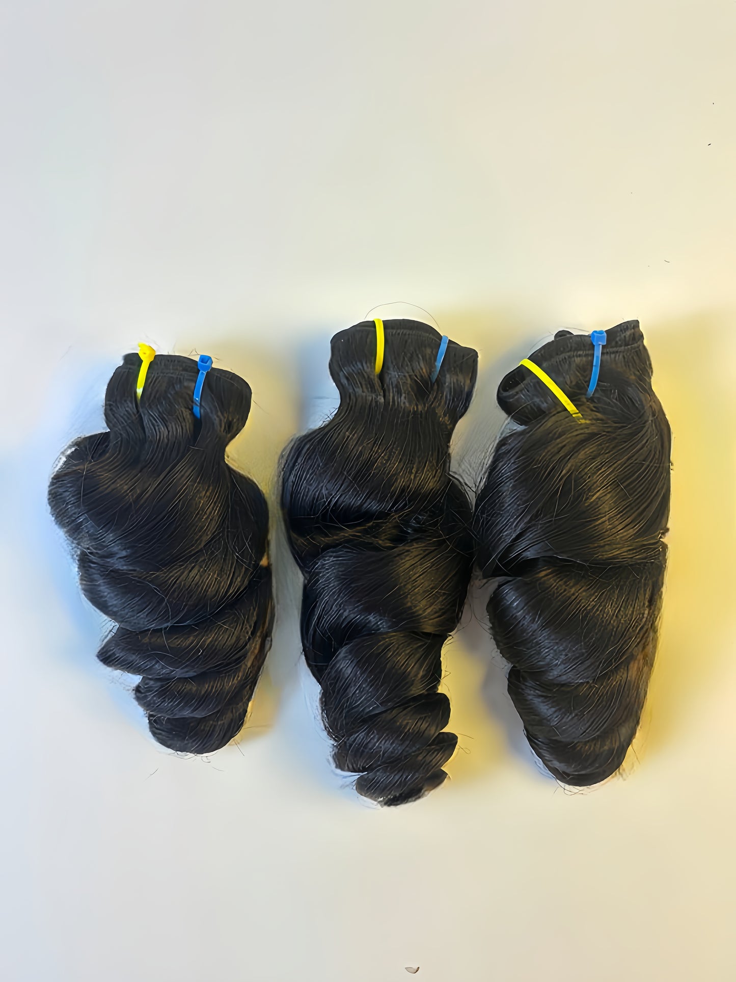 Raw Loose Wave Human Hair Bundles – Super Double Drawn | Natural Black & Blonde | Wholesale for Black Women Hairdressers
