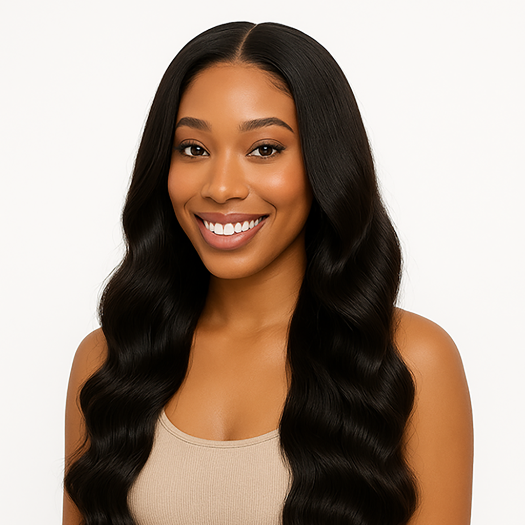 Raw Loose Wave Human Hair Bundles – Super Double Drawn | Natural Black & Blonde | Wholesale for Black Women Hairdressers