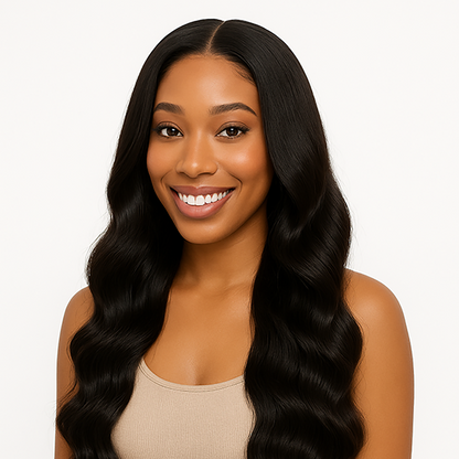 Raw Loose Wave Human Hair Bundles – Super Double Drawn | Natural Black & Blonde | Wholesale for Black Women Hairdressers