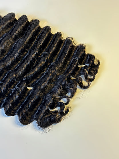 100% Raw Vietnamese & Indian loose Deep  Hair Bundles – Double Drawn, Natural Black, Tangle-Free, Thick & Soft | Wholesale for Black Women &  ucharminghair