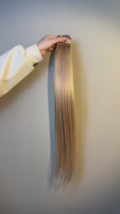 Top Raw A+ Pro Highlight Straight Human Hair Bundles – 16–28 Inch