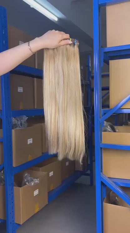 Top Raw A+ Pro Highlight Straight Human Hair Bundles – 16–28 Inch