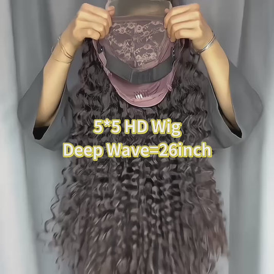 Wholesale Raw Deep Wave HD Lace Wig – 13x4, 13x6, 360 Frontal & 4x4–7x7 Closure, Double Drawn Vietnamese/Indian Raw Hair for Salons & Stylists