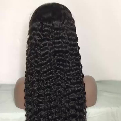 Wholesale Deep Wave HD Lace Wig – Frontal (13x4, 13x6) & Closure (2x6–7x7), Highest Quality Raw Vietnamese/Indian Human Hair, Double Drawn for Salons & Stylists