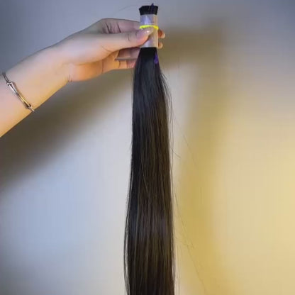 Raw Straight Bulk Hair – Double Drawn, Full &amp; Thick, No Shedding, High Quality