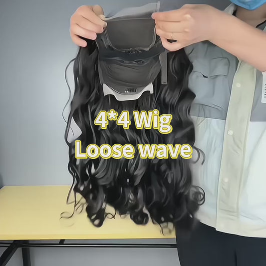 Wholesale Raw Loose Wave HD Lace Wig – Frontal & Closure (13x4–7x7), Top Raw A+ Human Hair, Bulk Sale for Black Women