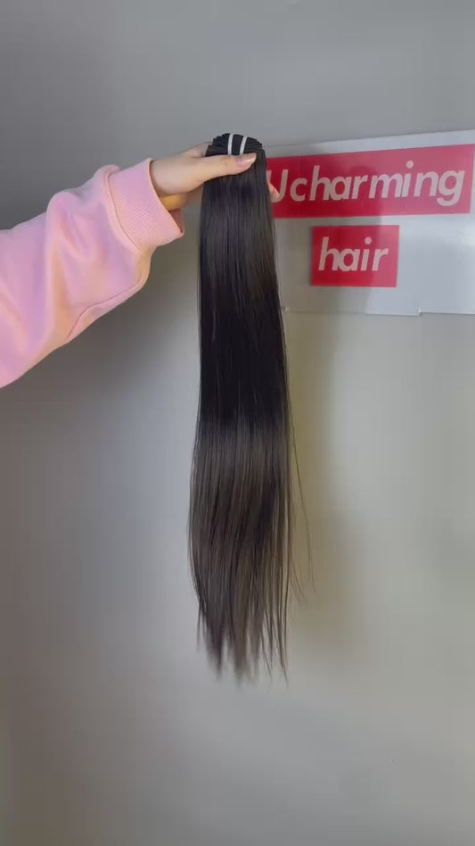 Raw Vietnamese Straight Hair Bundles – Double Drawn Human Hair | Wholesale by UCharmingHair