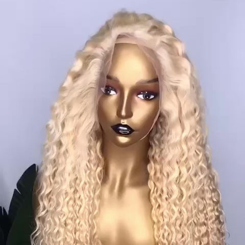 Wholesale 613 HD wig Water Wave Frontal  13*4 13*6  and 2*6 4*4 5*5 6*6 7*7 Closure  Wig  100% Human Raw Hair