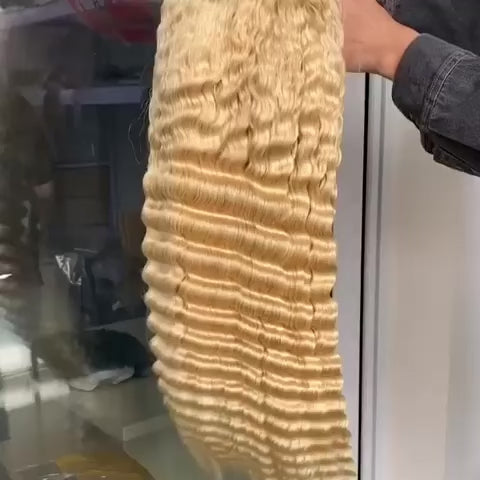 Wholesale 613 HD wig Loose Deep Frontal  13*4 13*6  and 2*6 4*4 5*5 6*6 7*7 Closure  Wig  100% Human Raw Hair