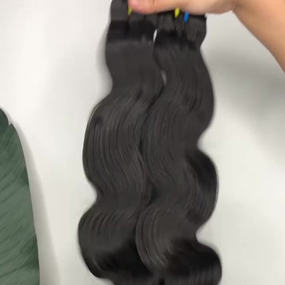 Raw Vietnamese & Cambodian Body Wave Hair Bundles Wholesale – 100% Human Hair, Super Double Drawn, Full & Soft & ucharminghair