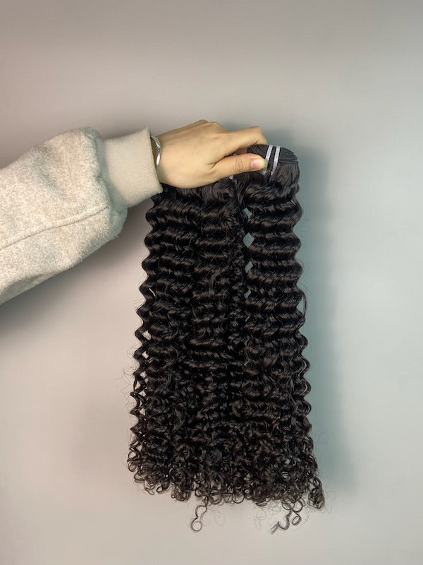 Wholesale Loose Deep Wave Raw Human Hair Bundles – Super Double Drawn, Thick & Smooth for Hairdressers&  ucharminghair