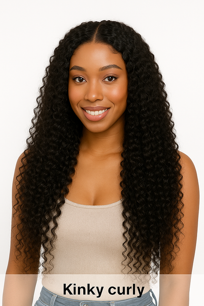 Wholesale Raw Kinky Curly HD Lace Wig – 13x4, 13x6 Frontal & 2x6–7x7 Closure, 100% Human Raw Hair, Salon & Stylist Choice