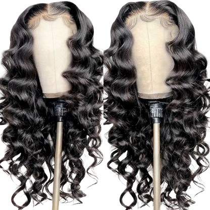 Wholesale Raw Deep Wave Transparent Lace Wig – 13x4, 13x6 Frontal & 2x6–7x7 Closure, Thick Double Drawn 100% Human Hair, Natural Curly Look for Black Women